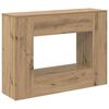 vidaXL Artisan-Eiche 101 x 29 x 74 cm