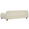 vidaXL Kindersofa Creme 90x53x30 cm Kunstleder