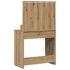 vidaXL Schminktisch Artisan-Eiche 79 x 41 x 135 cm Holzwerkstoff