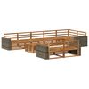 vidaXL Outdoor-Sofagarnitur 9 stk.