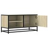 vidaXL TV-Schrank Sonoma-Eiche 80x34,5x40 cm Holzwerkstoff und Metall