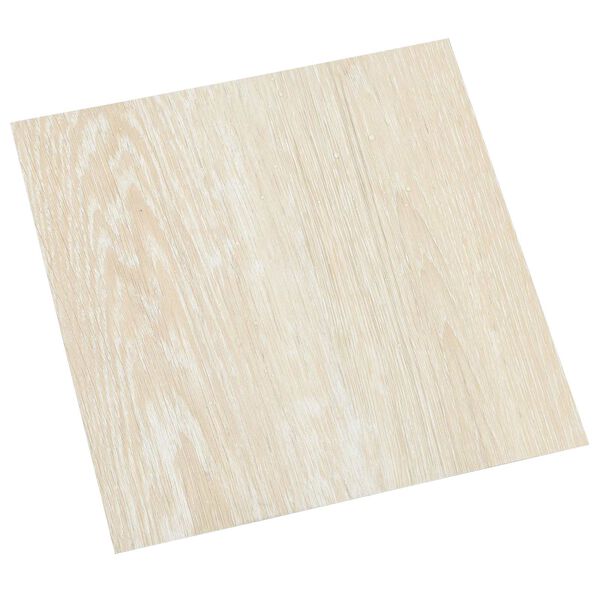 vidaXL Bodenplanken 55 pcs Beige 5,11 m&sup2; PVC