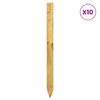 vidaXL Zaunpfosten 10 Stk. Gr&uuml;n 120 cm Massives Kiefernholz