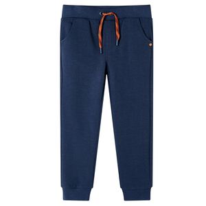 vidaXL Kinder-Trainingshose Marineblau Melange 92