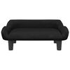 vidaXL Kindersofa Schwarz 70x40x24 cm Samt