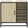 vidaXL Badezimmer-Waschbeckenschrank Sonoma-Eiche 65 x 33 x 60 cm Holzwerkstoff