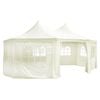 vidaXL | Garten Zeltover | Creme 6 x 4,5 x 3 m Stoff