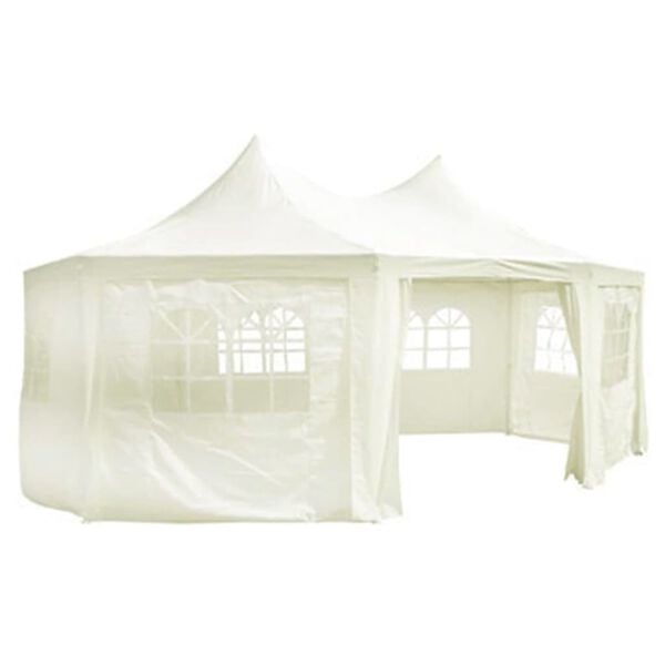 vidaXL | Garten Zeltover | Creme 6 x 4,5 x 3 m Stoff