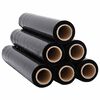 vidaXL Stretchfolie 6 Stk. Schwarz 30 &mu;m 50 cm x 150 m