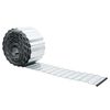 vidaxl Raseneinfassung 20 m x 20 cm Verzinkter Stahl Silber