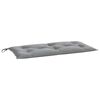 vidaXL Gartenbank-Auflagen 2 Stk. Grau 100x50x7 cm Oxford-Gewebe