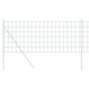 vidaXL Eurozaun Grün 0,8 x 25 m PVC-beschichtetes Eisen