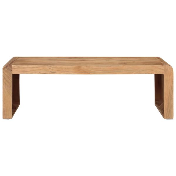 vidaXL Couchtisch 110x55x35 cm Massivholz Akazie