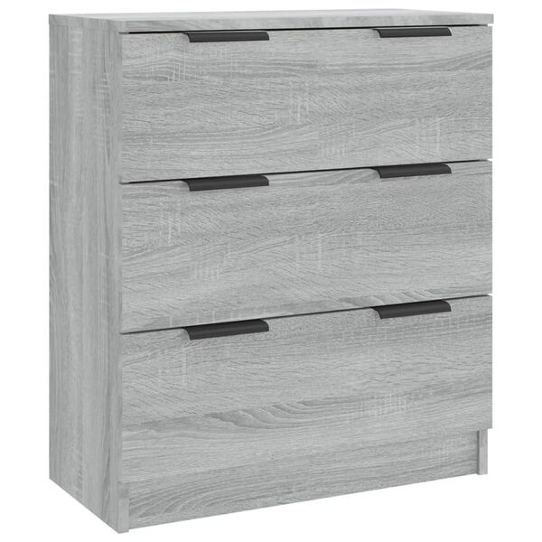 vidaXL Sideboard Grau Sonoma 60x30x70 cm Holzwerkstoff