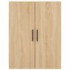 vidaXL Highboard Sonoma-Eiche 69,5x34x180 cm Holzwerkstoff