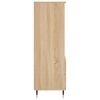 vidaXL Highboard Sonoma-Eiche 40x36x110 cm Holzwerkstoff