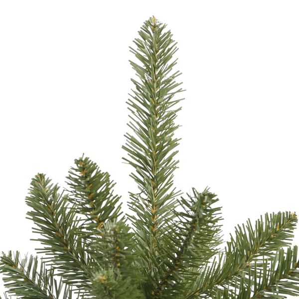 vidaXL K&uuml;nstlicher Weihnachtsbaum Klappbar mit St&auml;nder Gr&uuml;n 270 cm