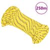 vidaXL Bootsseil Gelb 4 mm 250 m Polypropylen