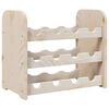 vidaXL Weinregal 43x25x37 cm Massivholz Kiefer
