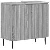 vidaXL Waschbeckenschrank ZWOLLE Sonoma-Grau 59,5 x 31,5 x 59 cm