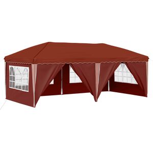 vidaXL Pop-up Partyzelt 575 x 288 x 245 cm Terrakotta