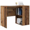 vidaXL Schreibtisch mit Regal Altholz 102 x 50 x 75 cm Holzwerkstoff