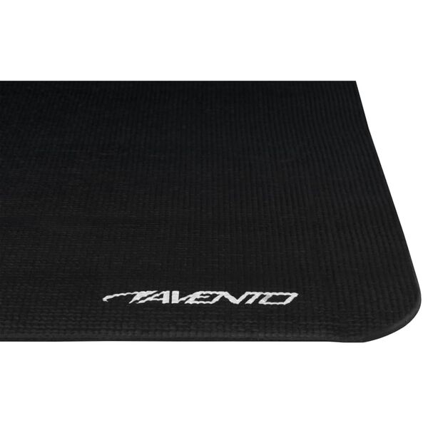 Avento Fitness/Yoga-Matte Schwarz