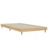 vidaXL Bettgestell ohne Matratze Sonoma-Eiche 90x190 cm Holzwerkstoff