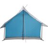 vidaXL Campingzelt 5 Personen Blau Wasserdicht