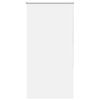 vidaXL Verdunkelungsrollo Wei&szlig; 75x130cm Stoffbreite 70,7 cm Polyester