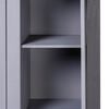 vidaXL Kleiderschrank 3-T&uuml;rig Grau 118&times;50&times;171,5 cm Kiefer Panama Serie