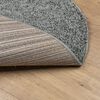 vidaXL Teppich Shaggy Hochflor Modern Gr&uuml;n &Oslash; 100 cm