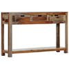 vidaXL Konsolentisch mit 3 Schubladen 120x30x75 cm Massivholz Akazie