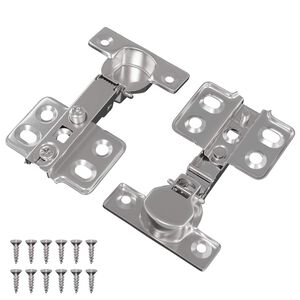 vidaXL Scharnier 2 stk. Nickel 85 x 52,5 x 9,5 mm Eisen