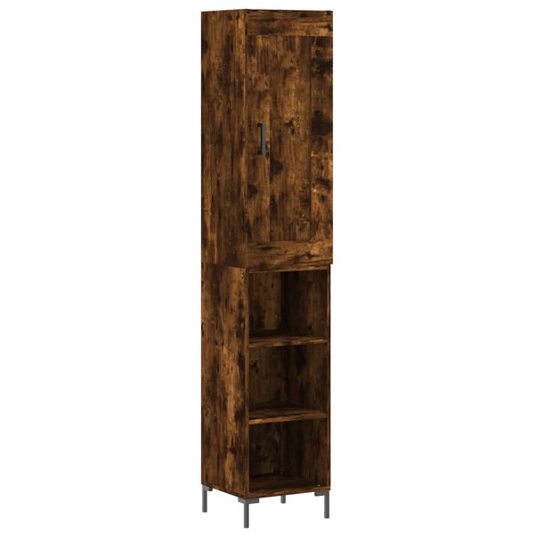vidaXL Highboard R&auml;uchereiche 34,5x34x180 cm Holzwerkstoff