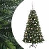 vidaXL K&uuml;nstlicher Weihnachtsbaum mit Kugel 120 cm 150 LEDs
