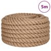 vidaXL Juteseil 5 m L&auml;nge 40 mm St&auml;rke