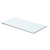 vidaXL Regalboden Glas Transparent 60x25 cm