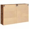 vidaXL Wandschr&auml;nke 2 pcs Altholz 69,5 x 34 x 90 cm Holzwerkstoff