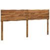 vidaXL Kopfteil mit Live Edge ROSTOCK Natur 180 cm Massivholz Akazie