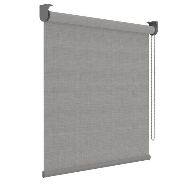 Decosol Rollo Deluxe Grau Lichtdurchl&auml;ssig 120&times;190 cm