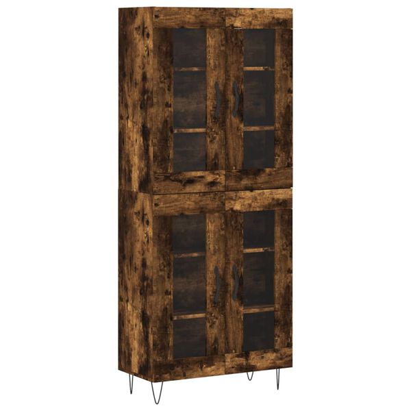 vidaXL Highboard R&auml;uchereiche 69,5x34x180 cm Holzwerkstoff