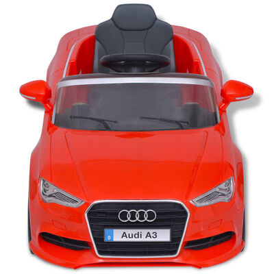 vidaXL Elektrisches Aufsitzauto Audi A3 mit Fernsteuerung Rot