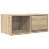 vidaXL TV-Schrank Sonoma-Eiche 60x31x25,5 cm Holzwerkstoff