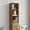 vidaXL Wandschrank R&auml;uchereiche 34,5x32,5x90 cm Holzwerkstoff