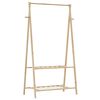 vidaXL Kleiderst&auml;nder mit Ablagen 96x45,5x150,5 cm Bambus