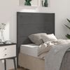 vidaXL Kopfteil Grau 96x4x100 cm Massivholz Kiefer