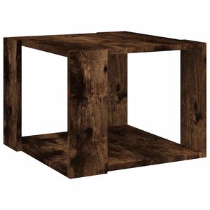 vidaXL Couchtisch R&auml;uchereiche 40x40x30 cm Holzwerkstoff