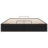 vidaXL Ottoman-Bett ohne Matratze Schwarz 140x200 cm Kunstleder