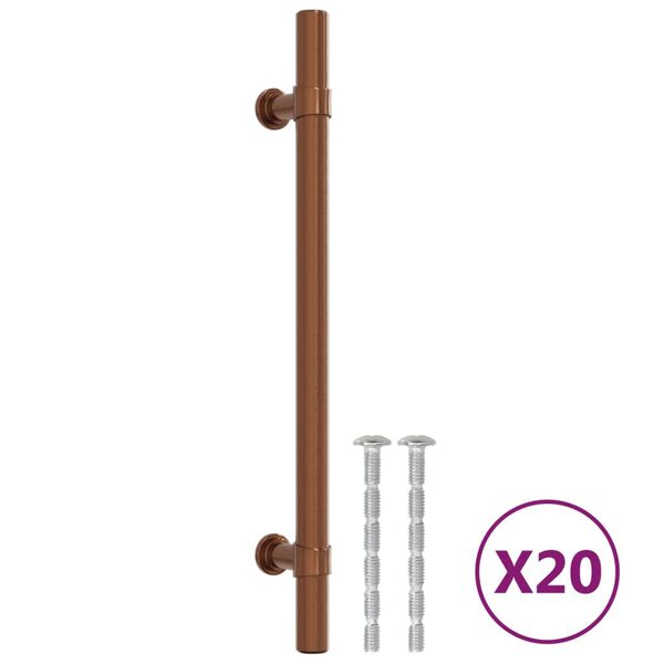vidaXL M&ouml;belgriffe 20 Stk. Bronzen 160 mm Edelstahl